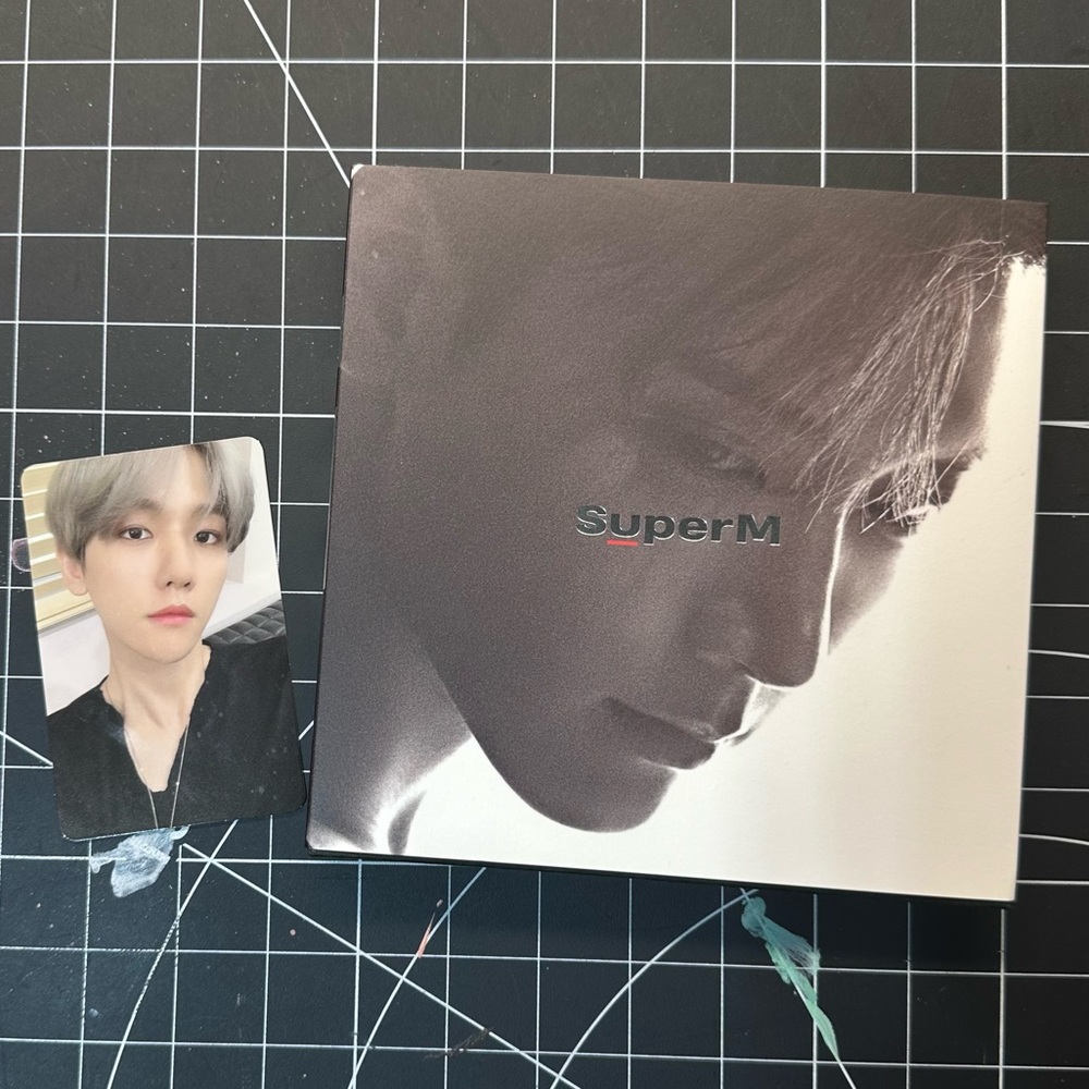 SuperM The First Mini Album Ten version Photocard & Folded Poster Included